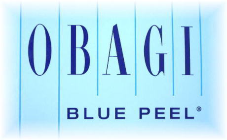 オバジ ブルーピール／青色色素を用いた特殊はケミカルピーリングの一部