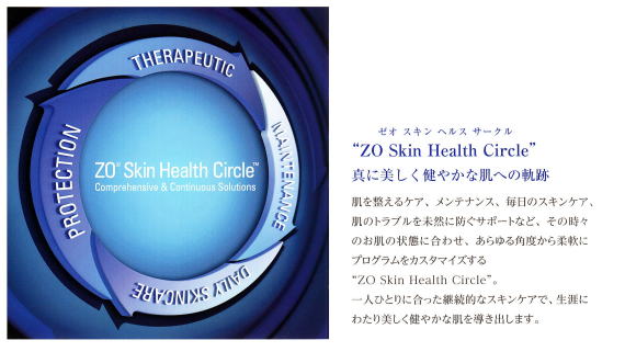 ゼオスキンヘルスケアシステム　ZO Skin Health ゼオ スキンサークル